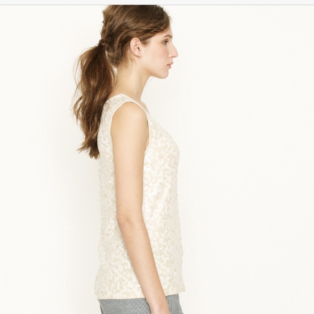 J Crew Sequin Tank